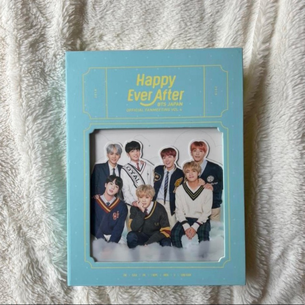 BTS 4th Muster Japan DVD Full Set With Jimin Photocard.